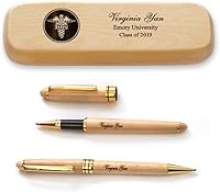 Vista 21 de Juegos de bolígrafos de graduación personalizados de Thanh 39 para él y ella