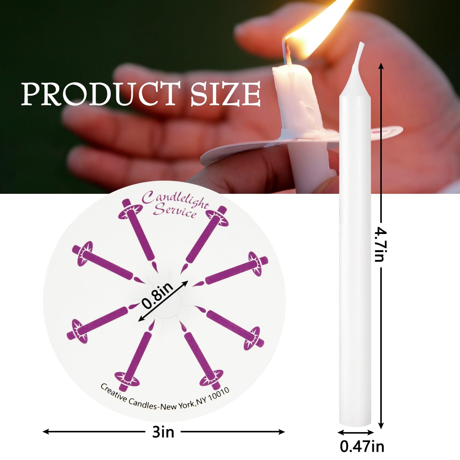 Lot De 35 Protecteurs Bougie Goutte à Goutte - Bobèches Papier Anti-Gouttes Pour Veillées Et Cérémonies