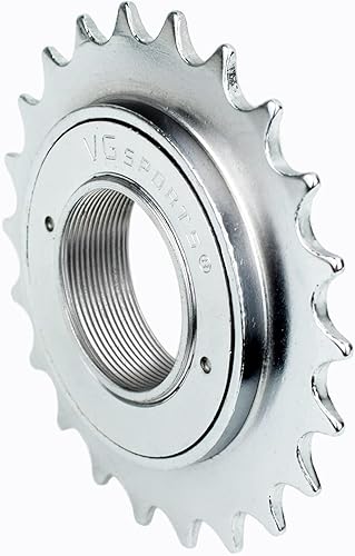 Miniatura 6 de VG SPORTS Rueda libre de bicicleta de una sola velocidad, 16T18T20T22T24T Compatible con piezas de repuesto Freehub tipo roscado de rueda libre de