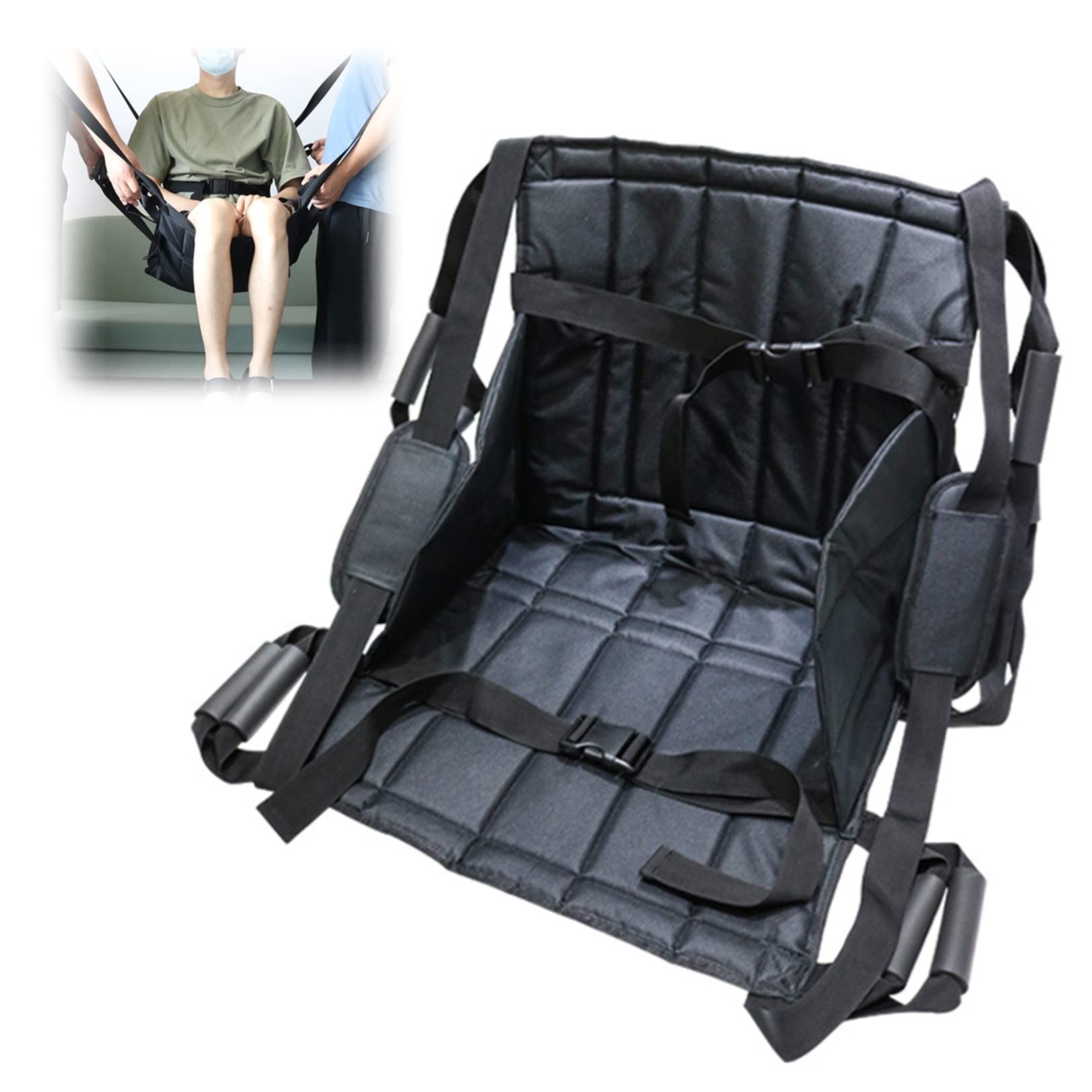 車椅子用 移乗シート 介護ベルト おんぶ紐 介助シート 移乗補助具 二人用 寝たきり 車いす 介護 簡易担架 リフト 高齢者移動サポート 移乗補助用具 転送ボード 移乗ベルト 起き上がり補助 起き上がり/足を上げる補助 ベッド 移乗補助用具 救護用 搬送 介護 緊急 患者移動