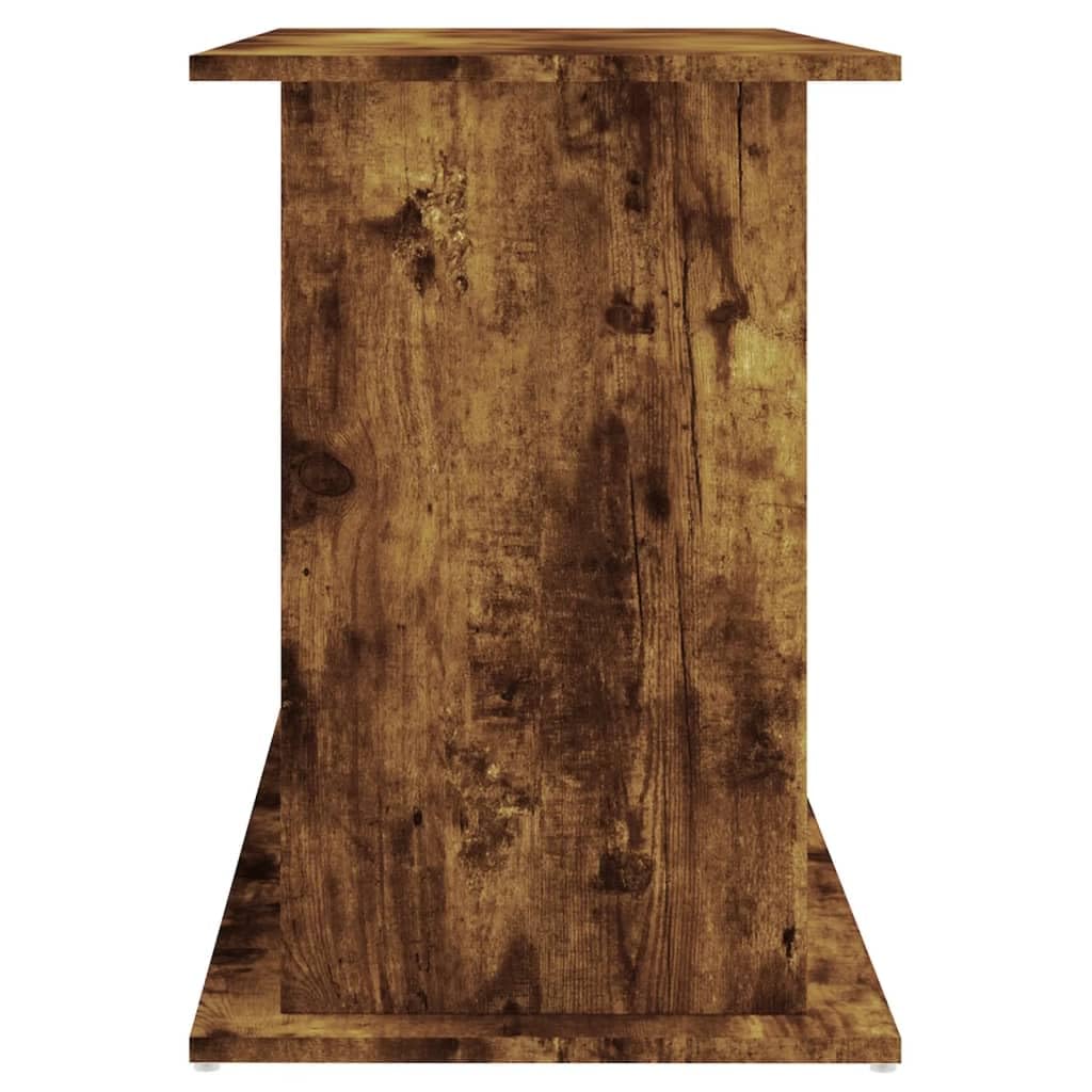 vidaXL Soporte de Acuario Madera ingeniería Roble Ahumado 101x41x58 cm