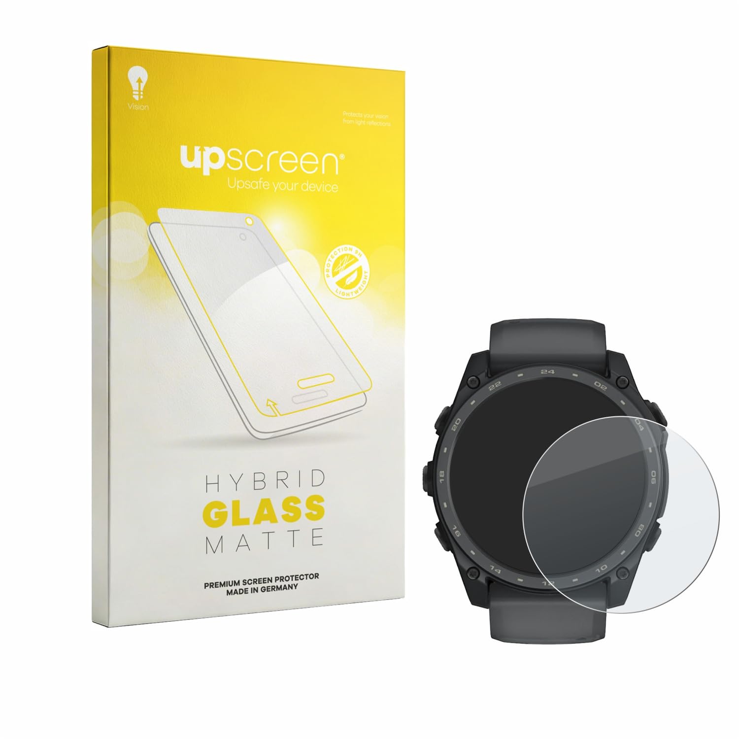 Pellicola KZIOACSH Per Garmin Tactix 8 AMOLED 47mm – 3 Pezzi, TPU Trasparente E Copertura Totale