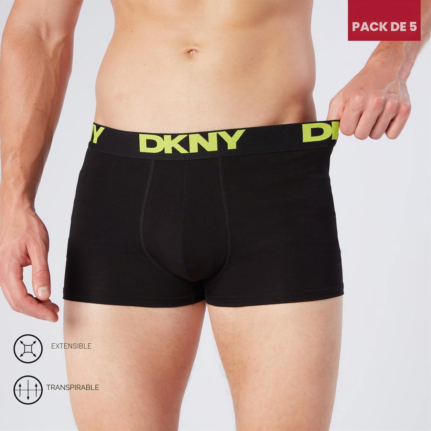 DKNY Scottsdale Bañador Hombre (Pack de 5)