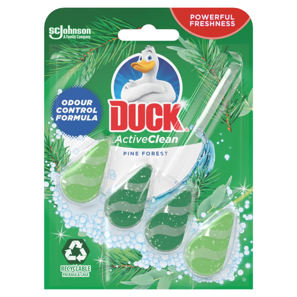 Duck Active Clean Toilet Rimblock Pine 38.6g
