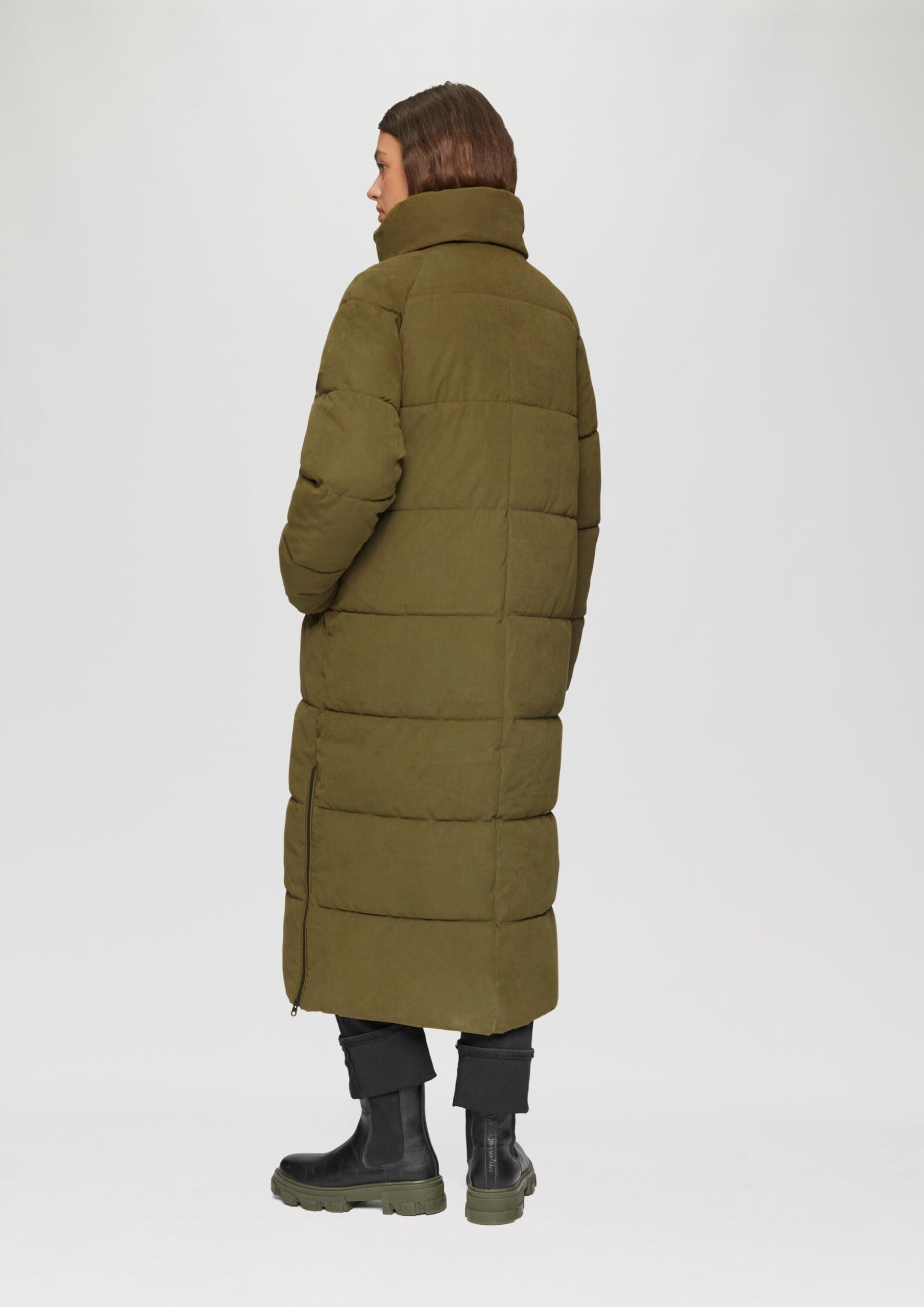 QS Langer wattierter Mantel