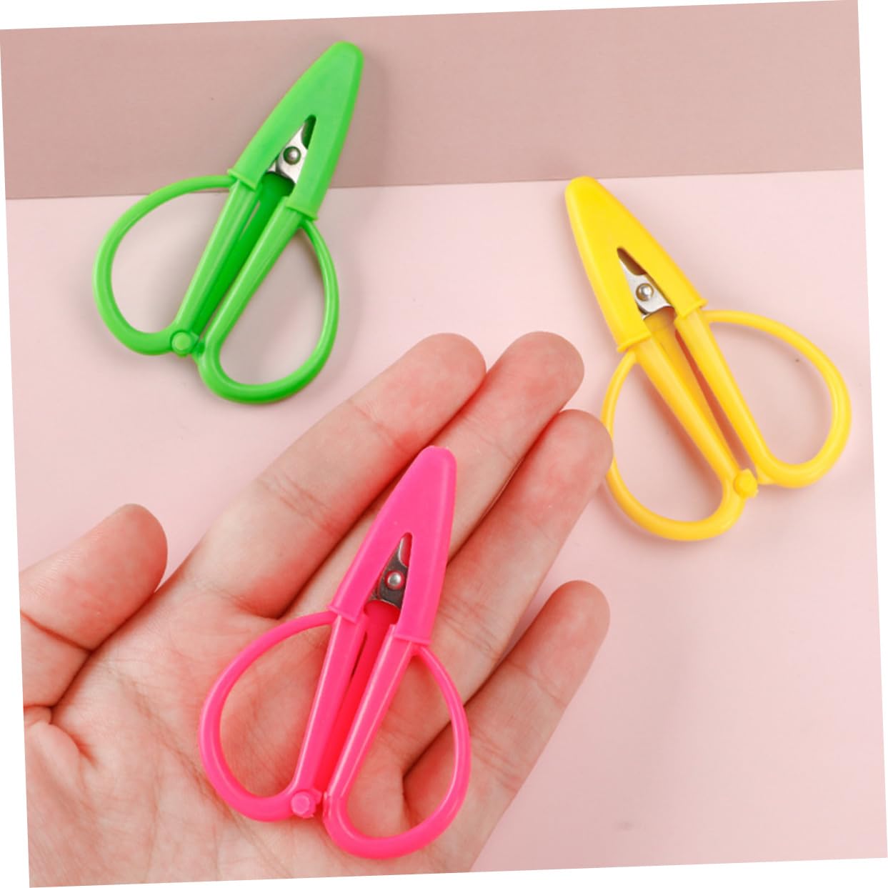 EXCEART 30stücke Mini Stoffscheren Mit Schutzabdeckung Multifunktionale Fadenschneider Für Handarbeiten Zum Nähen Sticken Und Basteln