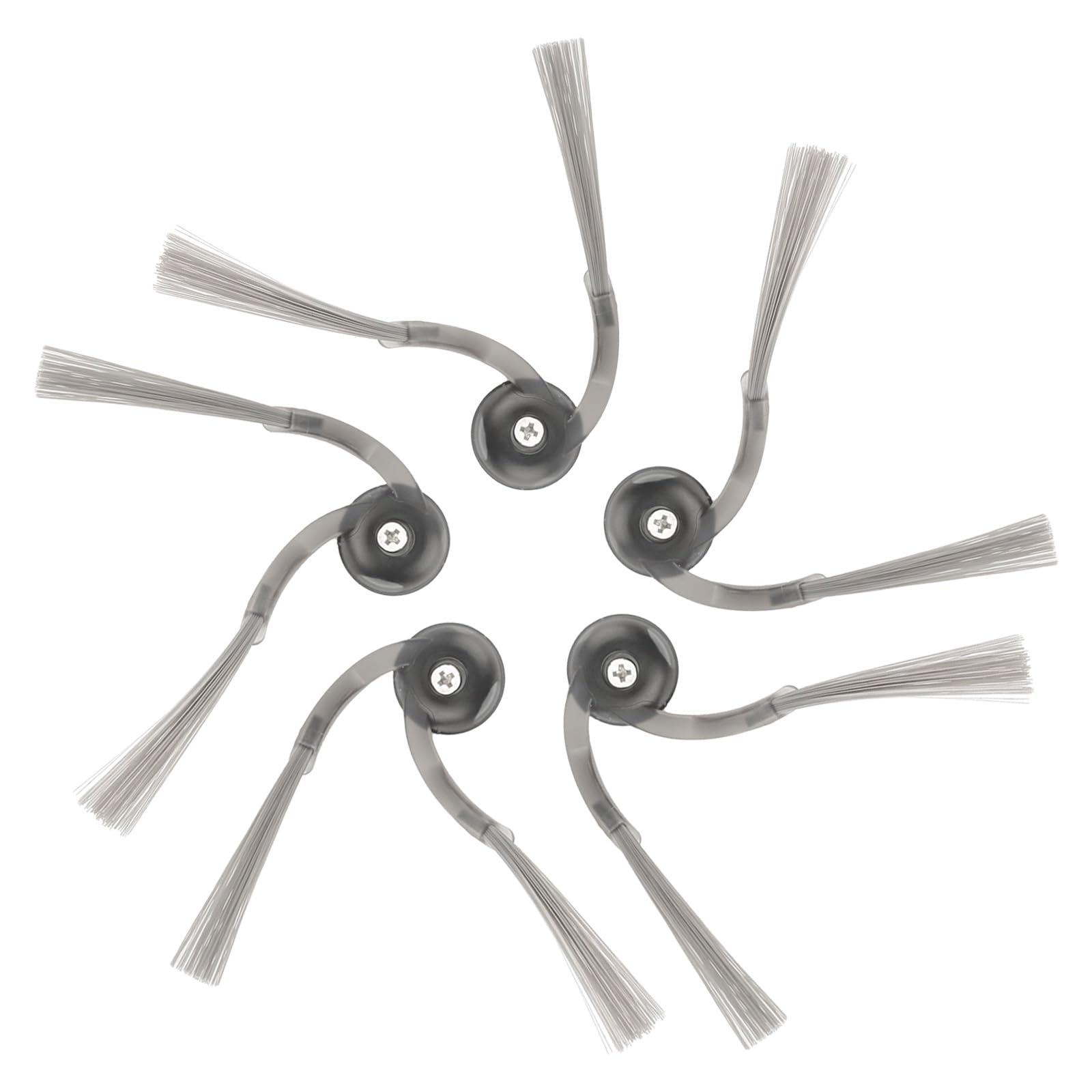 InYoHui 5X Seitenbürste für Saros 10 / Qrevo Curv, kompatibel | Nylonborsten für Eckenreinigung. Passt für Saros 10/10R, Qrevo Curv/Edge uvm. Kratzfrei, für alle Böden.