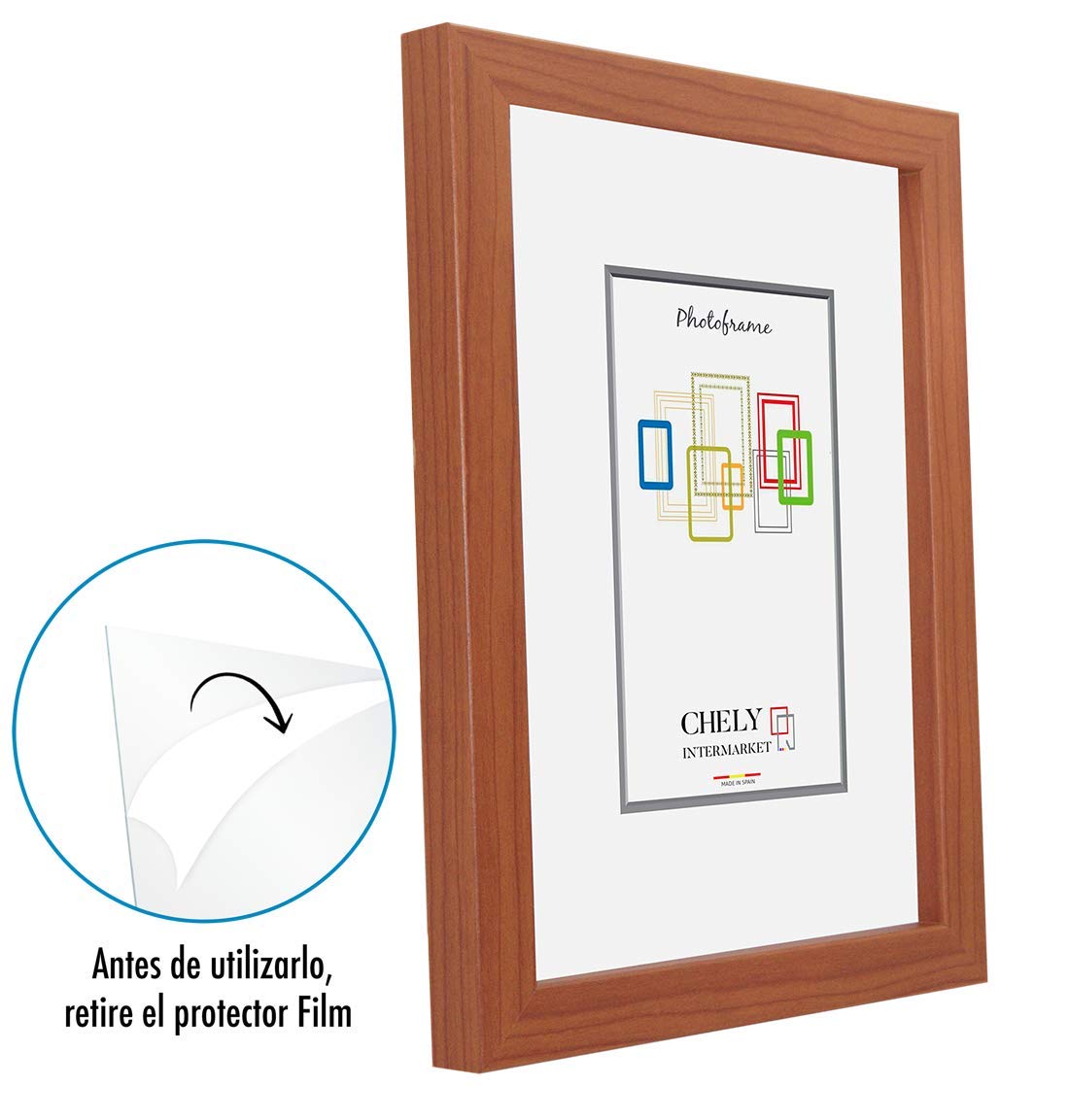 Marco Nuevo Malmo Madera MDF Imagen Foto Póster