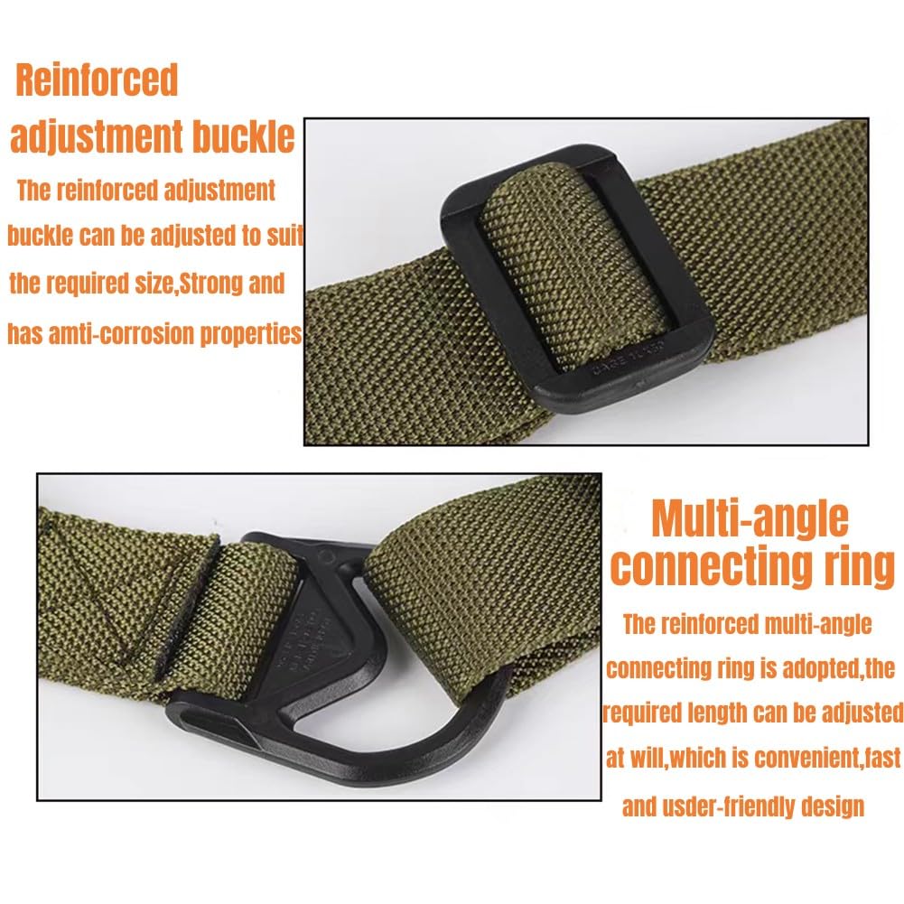 ACEXIER Fionda in Nylon per Fucili Cinghia Tattica per Fucili Cinghia Multifunzionale QD a sgancio rapido a 2 Punti per Fucili Cinghia a Tracolla per la Caccia Accessori per la Caccia
