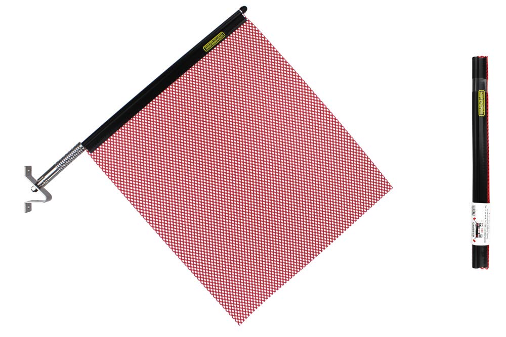 Warning Products Quickmount Warnflaggen-Set 18 x 18 rot