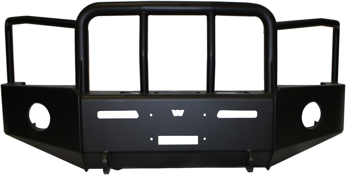 Warn 74760 Front Bumper with Grille and Brush Guard for Chevrolet