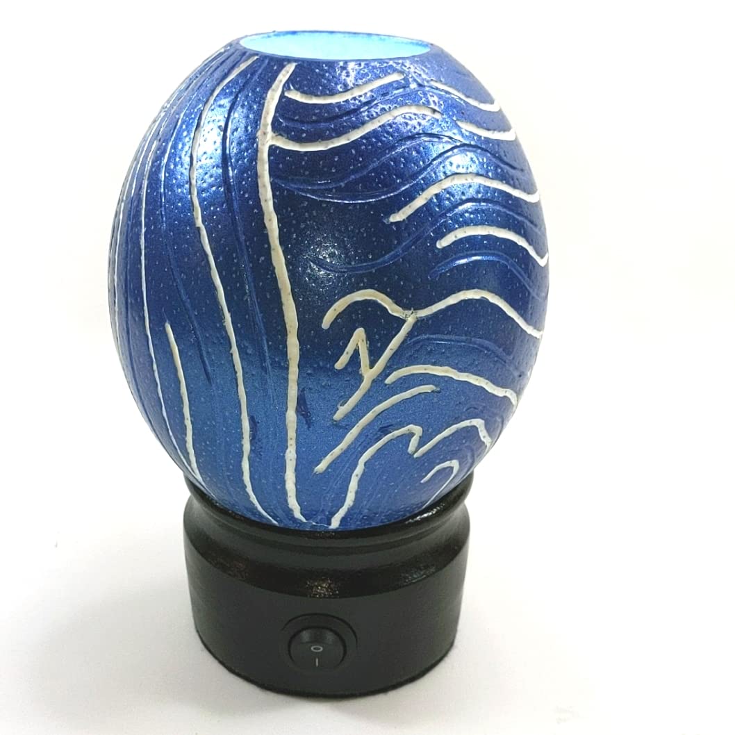 Lombardi & SmithOstrich Egg LED Lamp - unique handcrafted from South Africa [OST002]