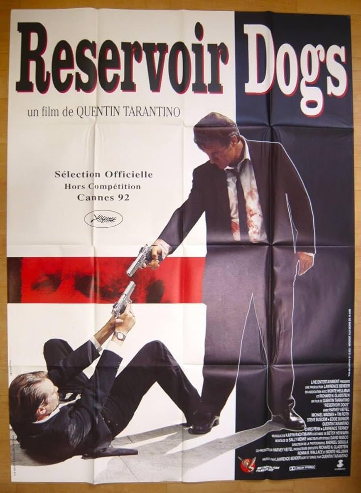 『レザボア・ドッグス』（原題：Reservoir Dogs　ポスター Amazon.co.jp: 映画ポスター レザボアドッグス RESERVOIR DOGS
