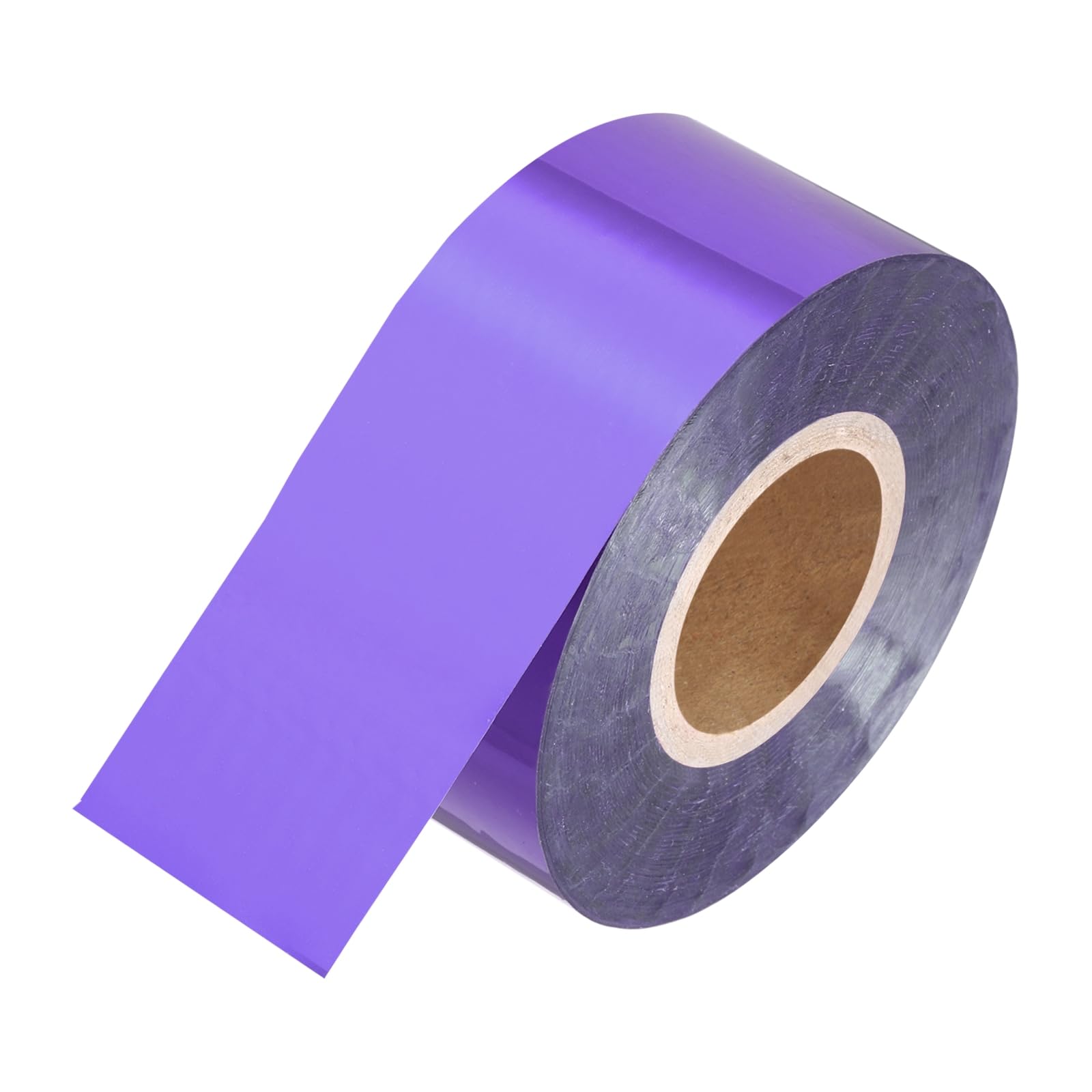 PATIKIL 1.2" x400Ft Hot Stamping Foil Paper,Heat Transfer Hot Stamping Paper Foil Roll for Leather DIY Logo Decor Craft Card Package Scrapbook,Light Purple