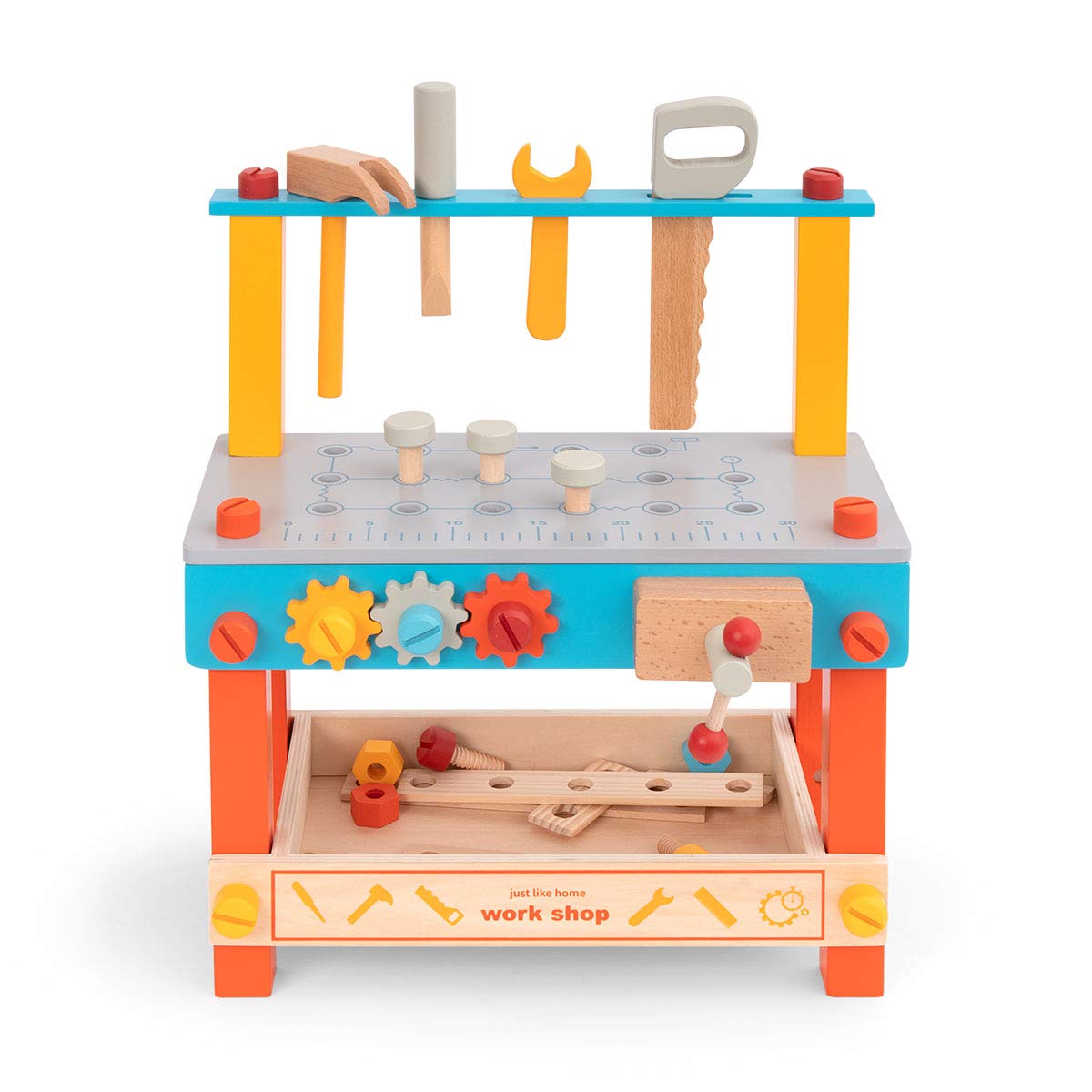 Wooden Tool Set Target Kids Workbench Buy Chad Valley Wooden Tool