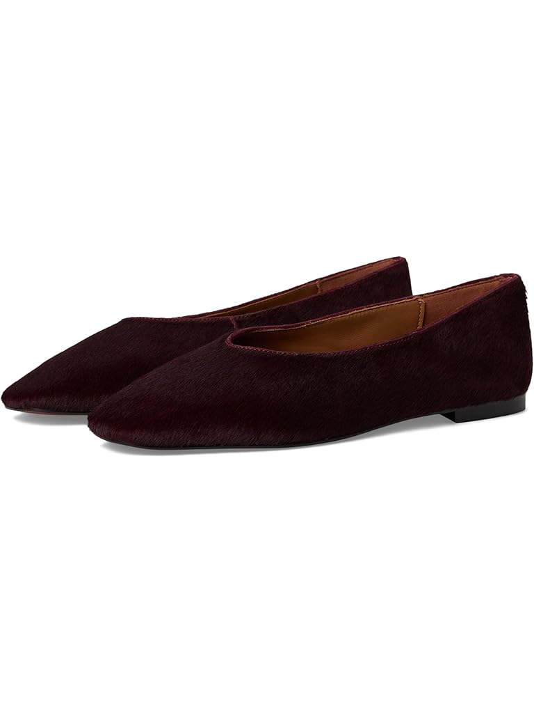 Burgundy Madewell Sage Ballet Flat - Haircalf