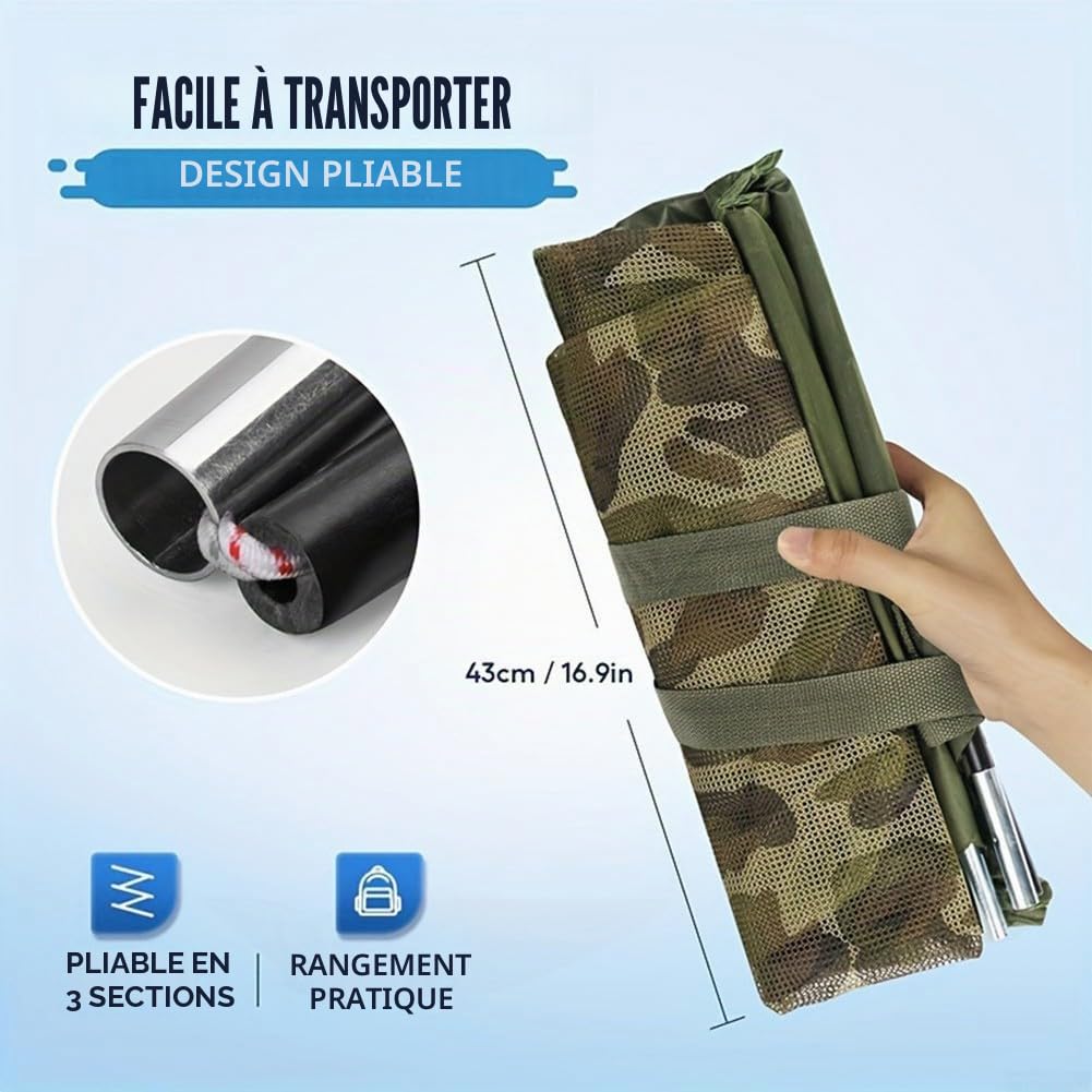 Sac de pesée pour poisson, sac de pesée de pêche robuste, règle de mesure, sac de transport pliable pour carpe basse, tissu Oxford PVC, 117 x 42 x 36 cm, Voir image