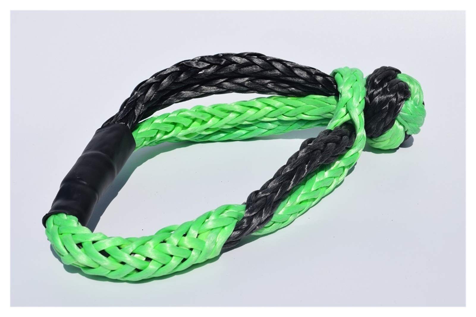 Winch Rope, 11mm*155mm Soft Shackles,7/16"*6.1inch ATV Winch Shackle,Synthetic Rope for Sailboat, UTV Offroad