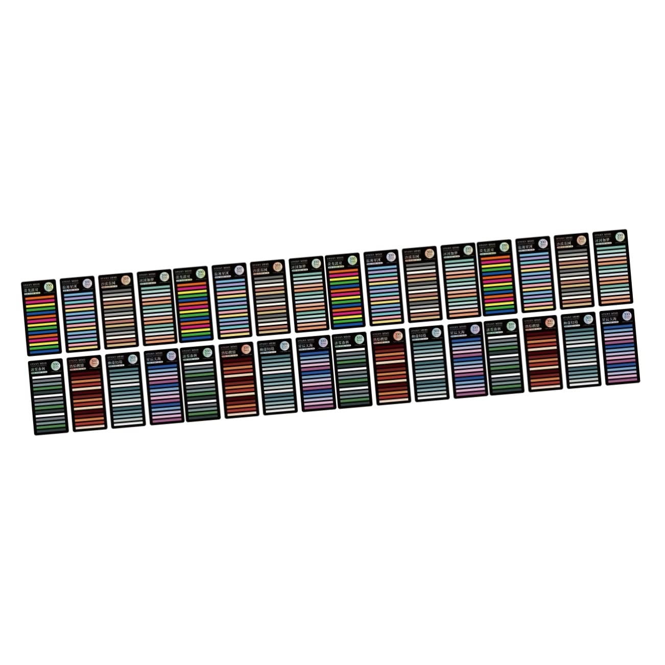 DOITOOL Pegatinas Colega Pastel Pestañas De Índice Bloc Marcadores De Página Pestañas Adhesivas Para Páginas Pegatina Colorida Marcador De Pestañas Adhesivas La Mascota 8 Hojas*4