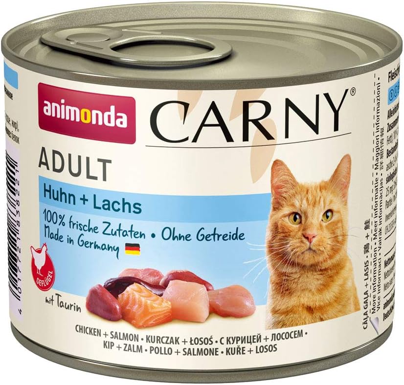 Animonda Carny Adult Huhn & Lachs 200g (Menge: 6 je Bestelleinheit)
