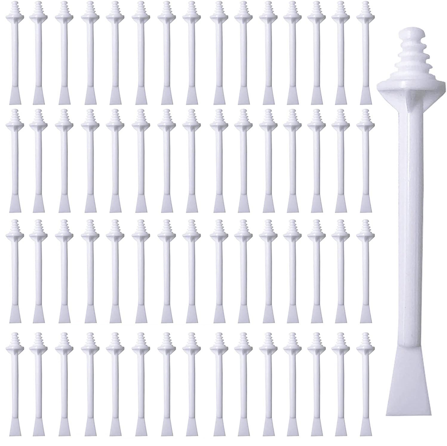 GTIWUNG 100 Piezas Aplicadores Palos de Cera de Nariz, Nariz Varilla de Cera, Tiras de Depilar Nariz, Nose Wax Sticks para Limpieza Nasales y Eliminación de Pelo Nariz, Disponible