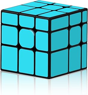 Comprar ROXENDA Mirror Cube, Cubo de Velocidad 3x3, Cubo mágico de Rompecabezas, Juguete de Rompecabezas para Niños y Adultos(Azul)