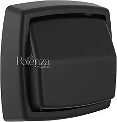 Acabamento Para Válvula De Descarga Hydra Max Preto Fosco Potenza