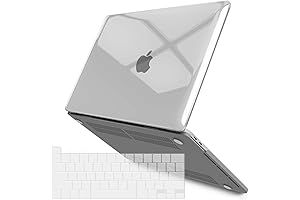 IBENZER Clear Protective MacBook Pro 16 Inch Case with Keyboard Cover