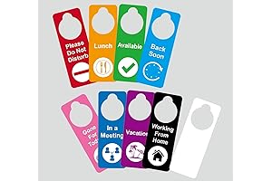 9PCS Do Not Disturb Door Hangers
