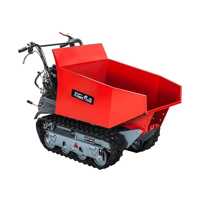 Buy XtremepowerUS 61036 Track Wheel Barrow Gas 6.5hp Wheelbarrow All