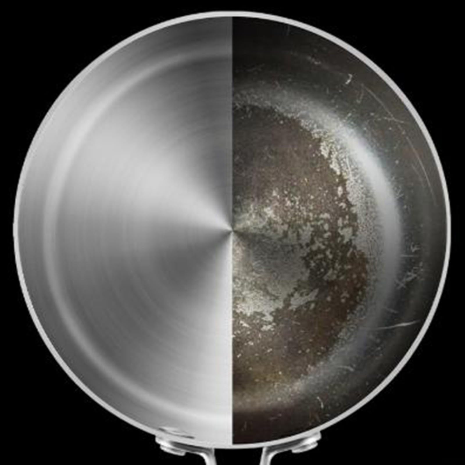Pentola in acciaio inox 316 con coperchio in vetro, non rivestita, per zuppa di noodles latte, zuppa, pentola anche riscaldata per fornelli a induzione a gas, argento, 33,5 x 14,5 x 12 cm