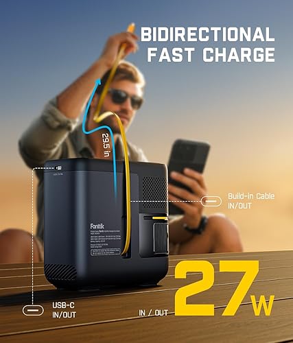 Miniatura 4 de Fanttik X10 APEX - Inflador de neumáticos portátil, inflado rápido de 35 segundos, inflador de neumáticos inalámbrico de 150 PSI con medidor de