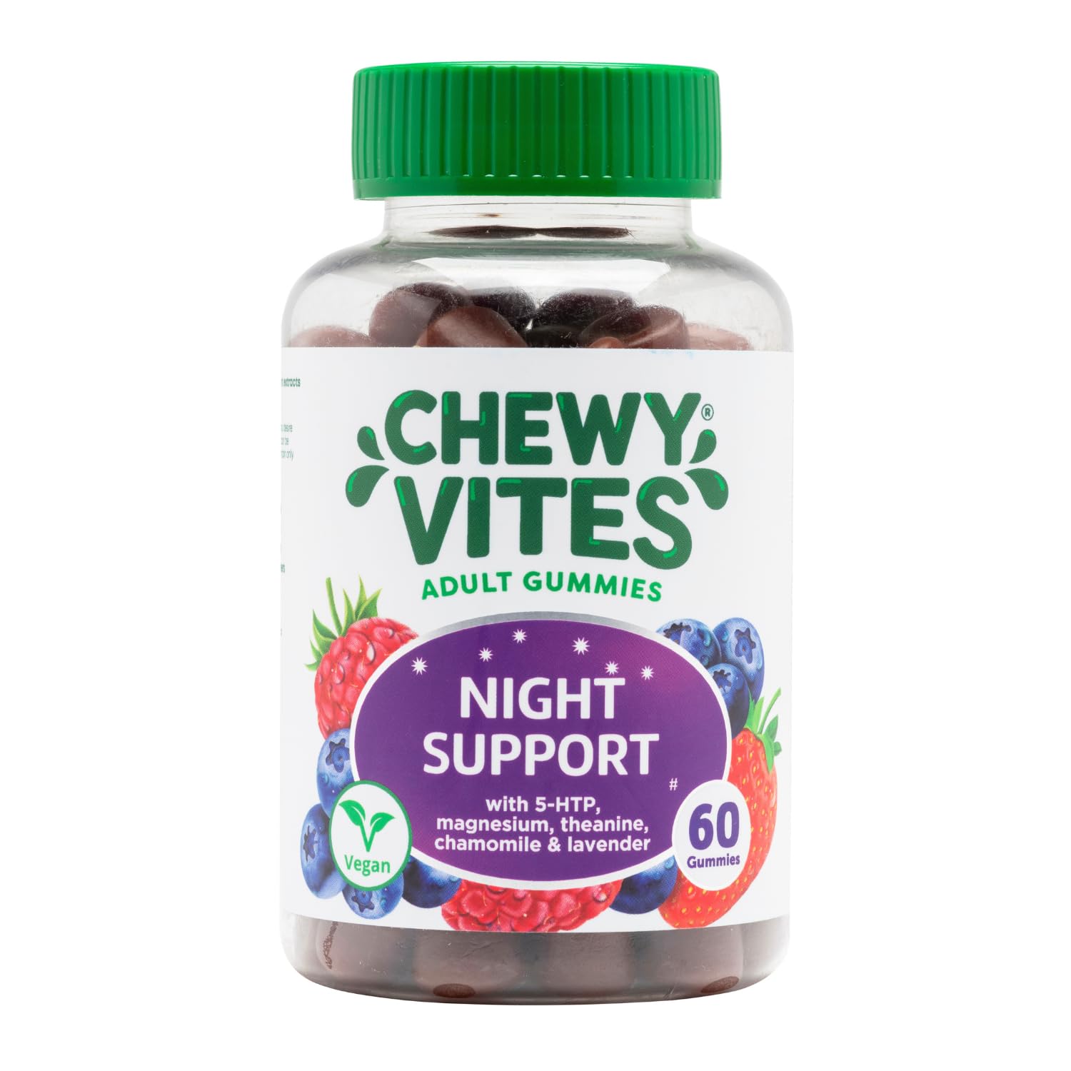 Chewy Vites Adult Night Support Gummies with Magnesium, 60 Count