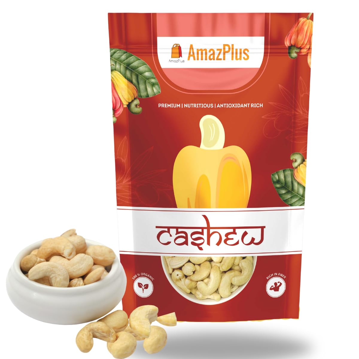 See full amazon price history chart for AmazPlus Organic Cashews Premium Grade Nuts for Healthy Snacking Gluten Free and Sugar Free Options Available AmazPlus Organic Cashews Premium Grade Nuts for Healthy Snacking Gluten Free and Sugar Free Options Available (B0D2RFRLCX) Amazon Price History, Amazon Price Tracker