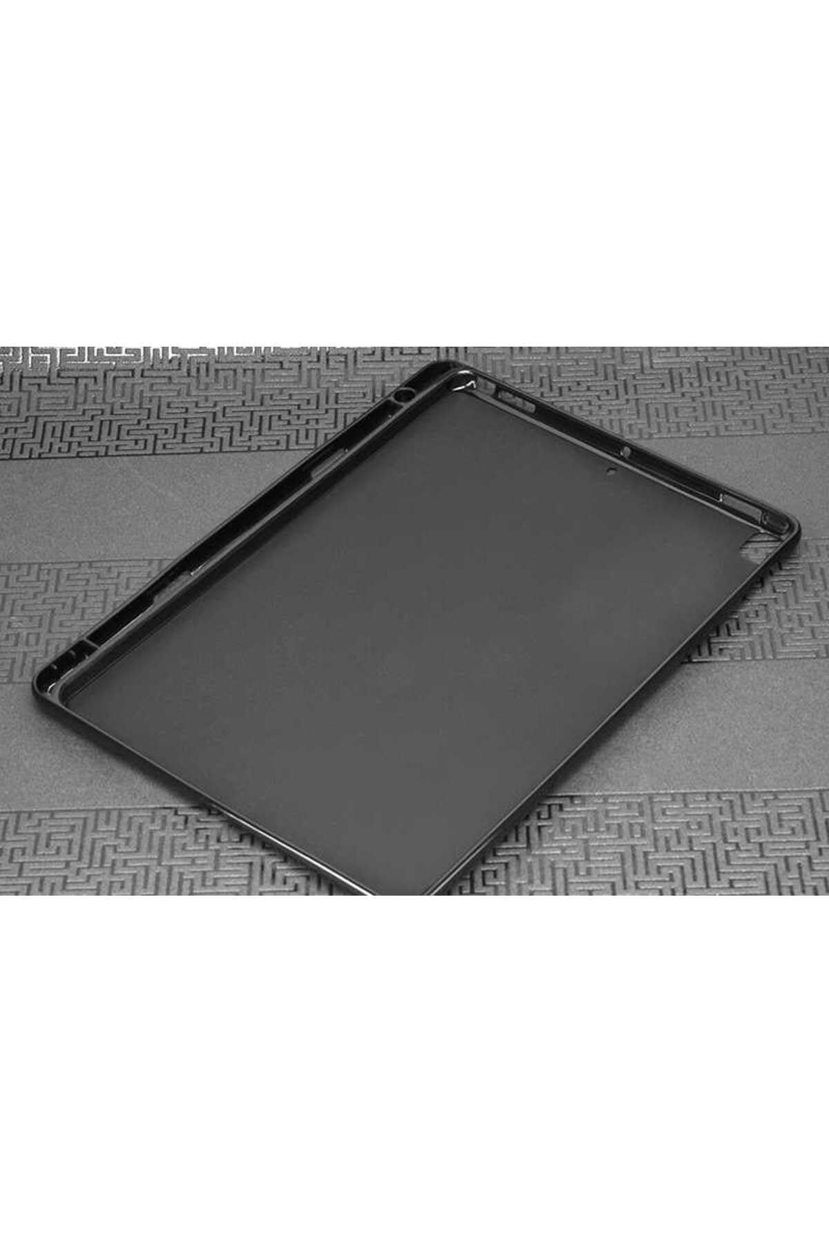 CONSTRAIN - iPad ile Uyumlu 10.2 (8.Nesil) Kalemli Tablet Silikon - Siyah 2