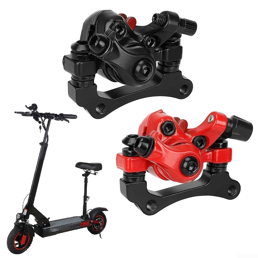 DAZZLEEX 10 Inch Electric Scooter Iron Disc Brake E-scooter Disc Brake Caliper For Kugoo Scooter(Red)
