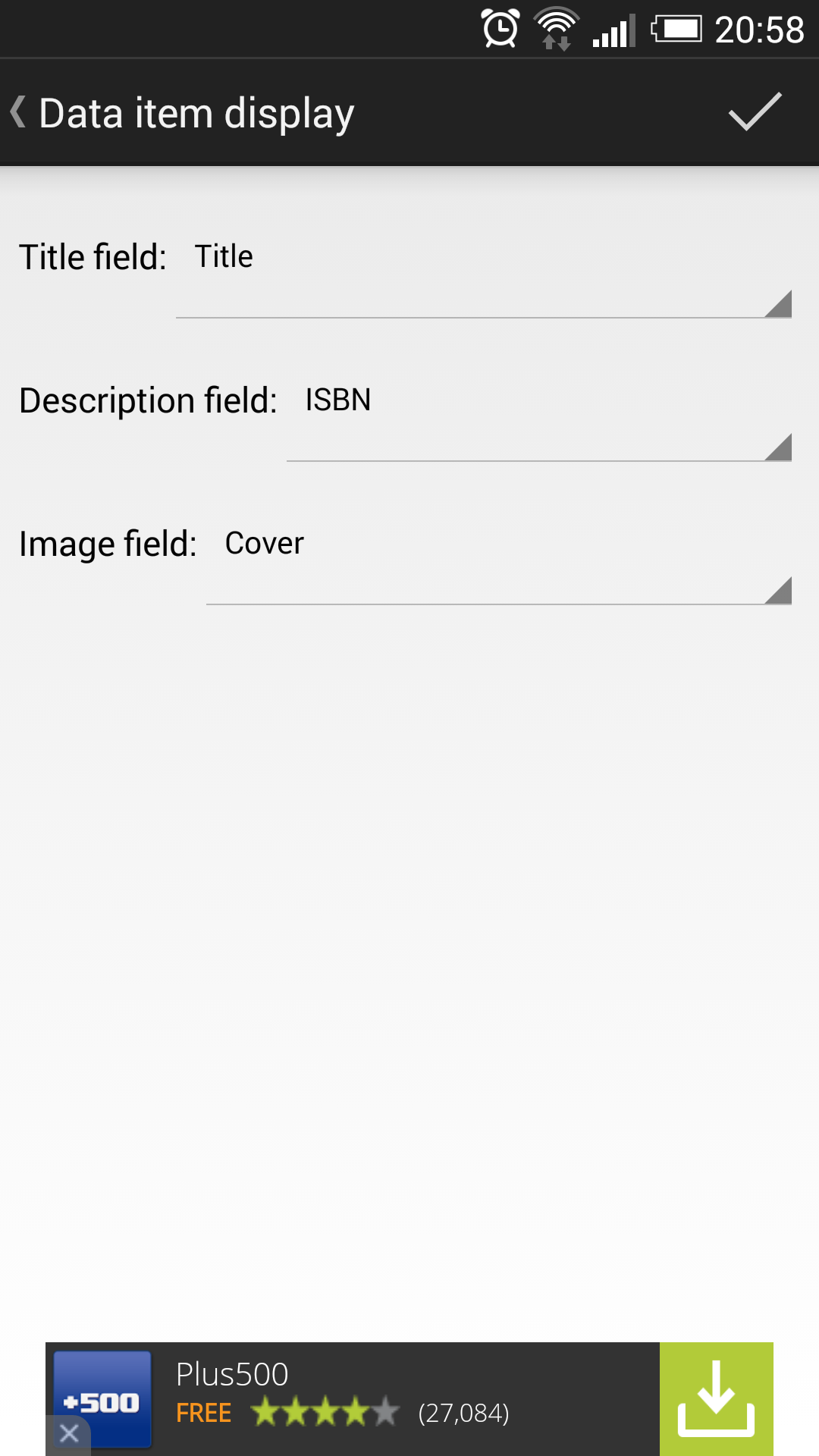 Catalog everything App on Amazon Appstore