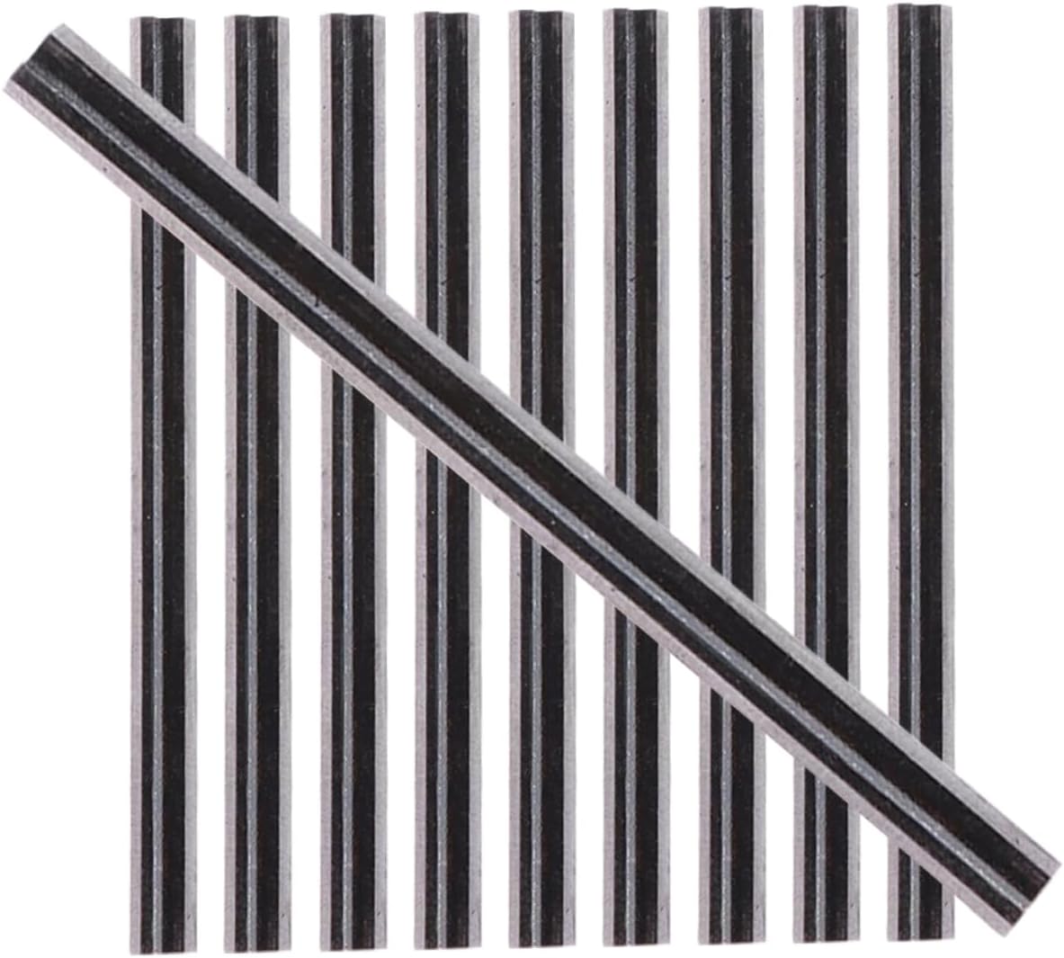 POPETPOP 5sets Alloy Planer Blades Set Wear-resistant Hard Blades for Precise Woodworking Tasks Compatible Planers Enhanced Cutting Efficiency