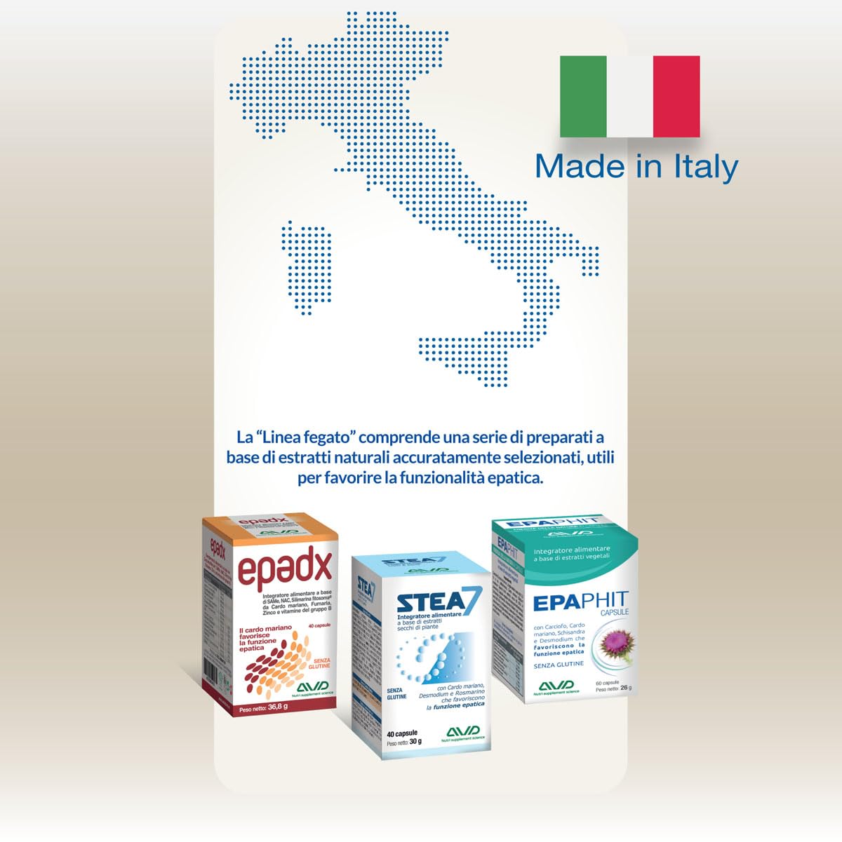 AVD REFORM | Epadx - supporto epatico con SAMe, NAC e Silimarina Fitosoma ad alta biodisponibilità, utile per la protezione del fegato - 40 capsule - Prodotto In Italia
