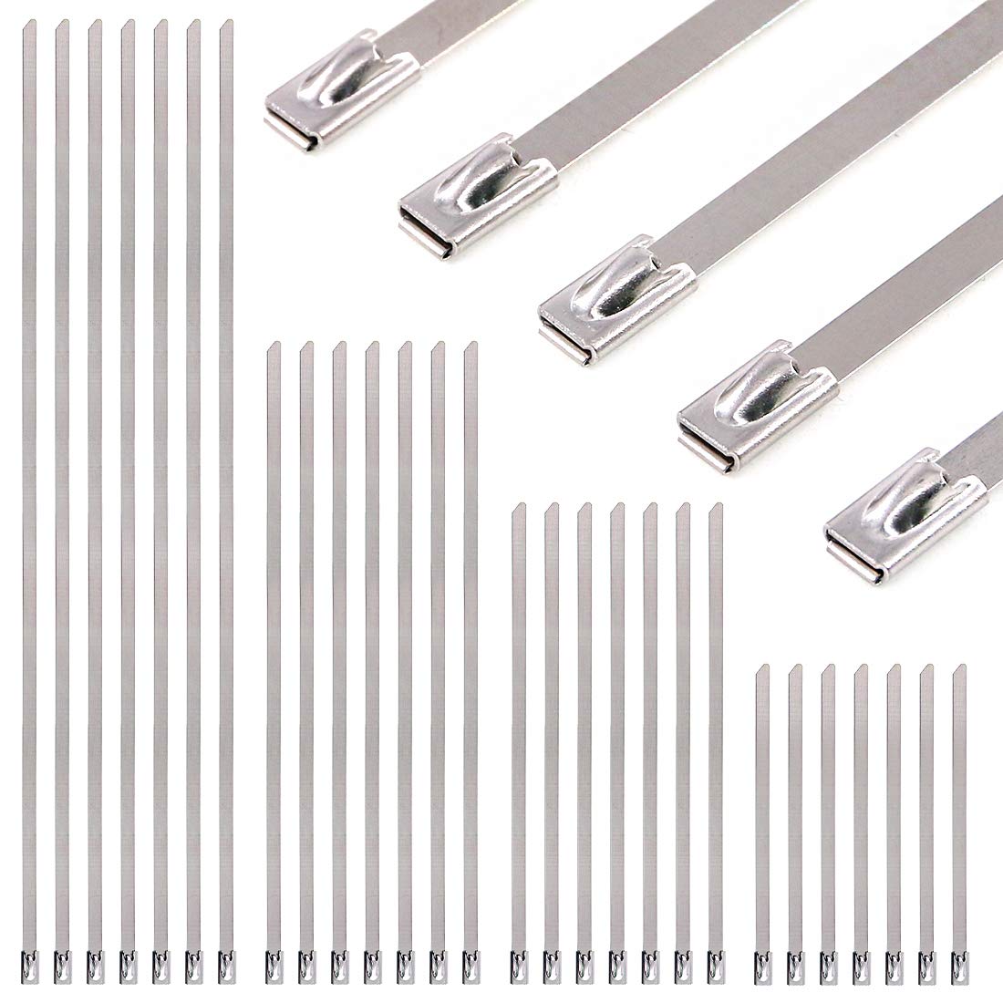 Lien métallique échappement inox 304 durable contre la chaleur et UV