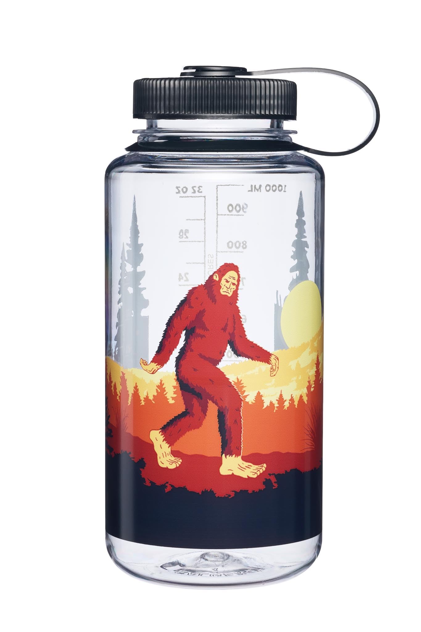 Nalgene 32 oz Wide Mouth Water Bottle | BPA-Free, Durable & Leak Proof, Lightweight Bottle for Hiking & Gym, Work & Travel, Sasquatch