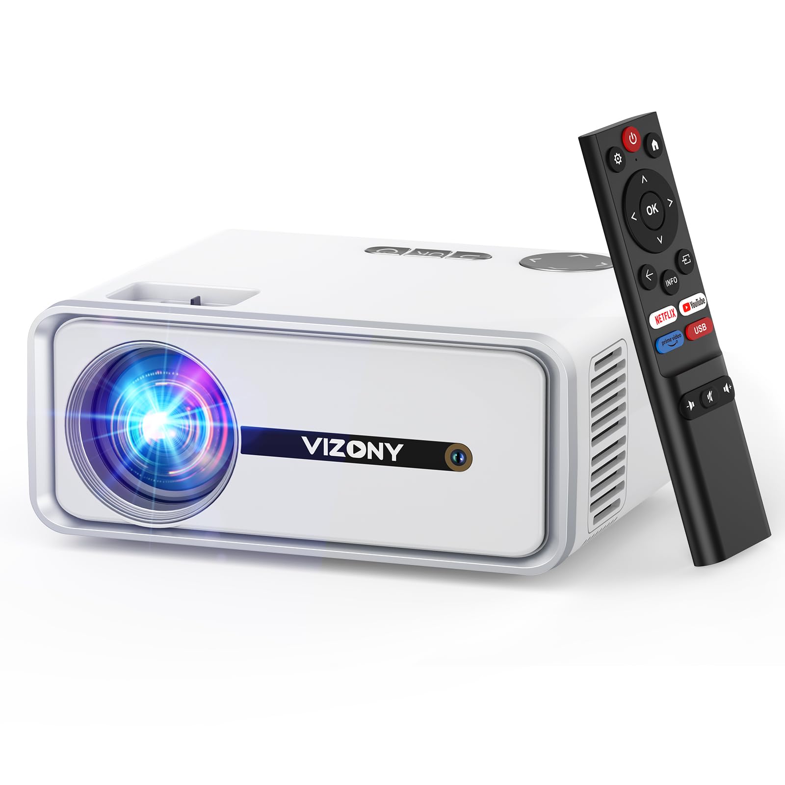 Amazon.com: [Built-in Apps] Smart Projector with WiFi and