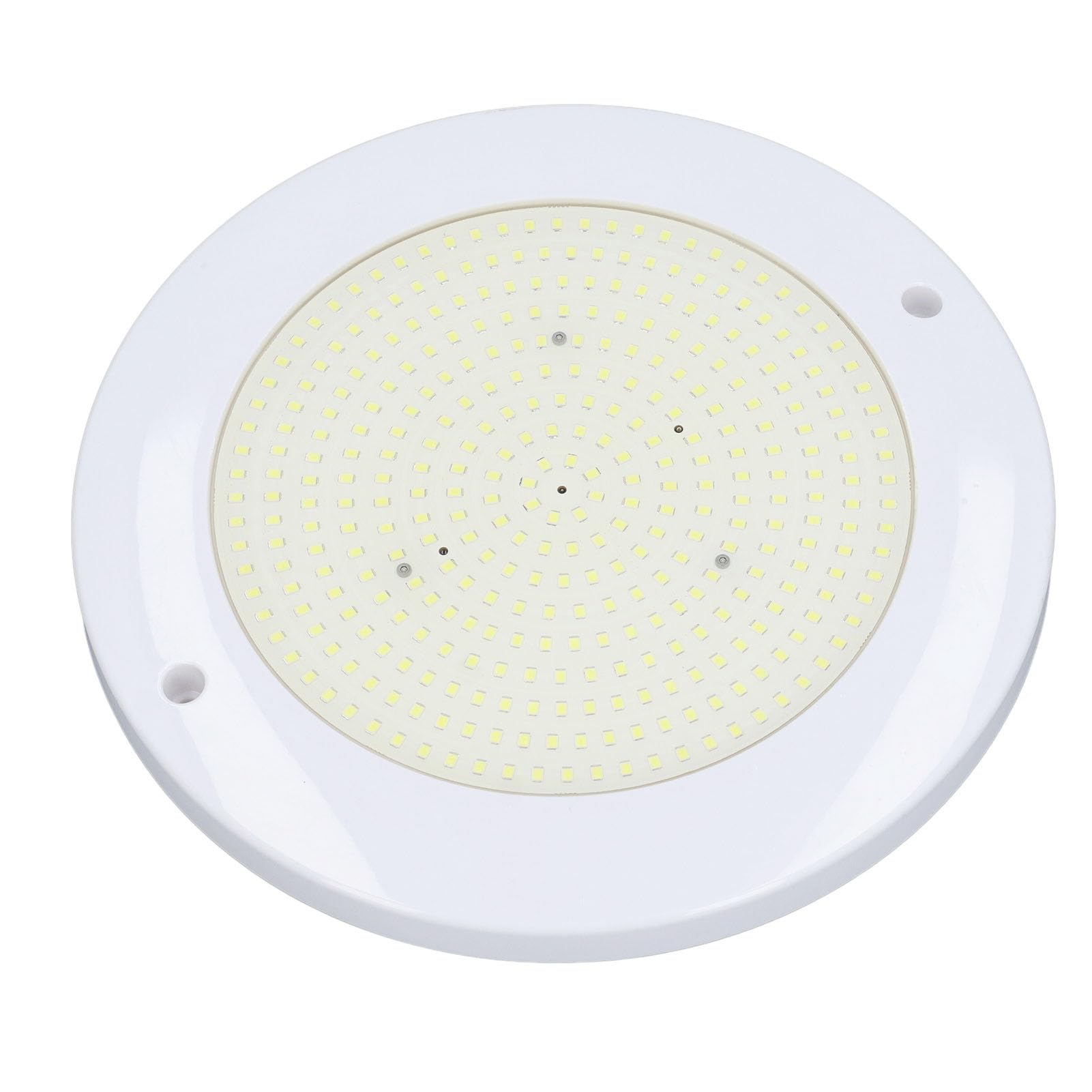 RGB-Poolleuchte, 12 V, 18 W, ABS-PC, IP68, versiegelte Unterwasserlampe für in den Boden eingelassene oberirdische Schwimmbäder, Brunnen, Teich, Garten, Wasserlandschaft, (Warm Light)