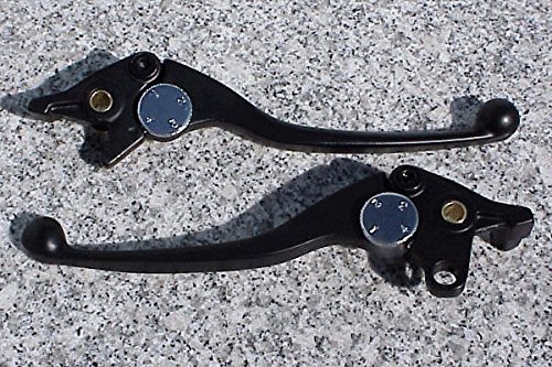 i5motorcycle i5 Black Front Brake & Clutch Levers for Kawasaki