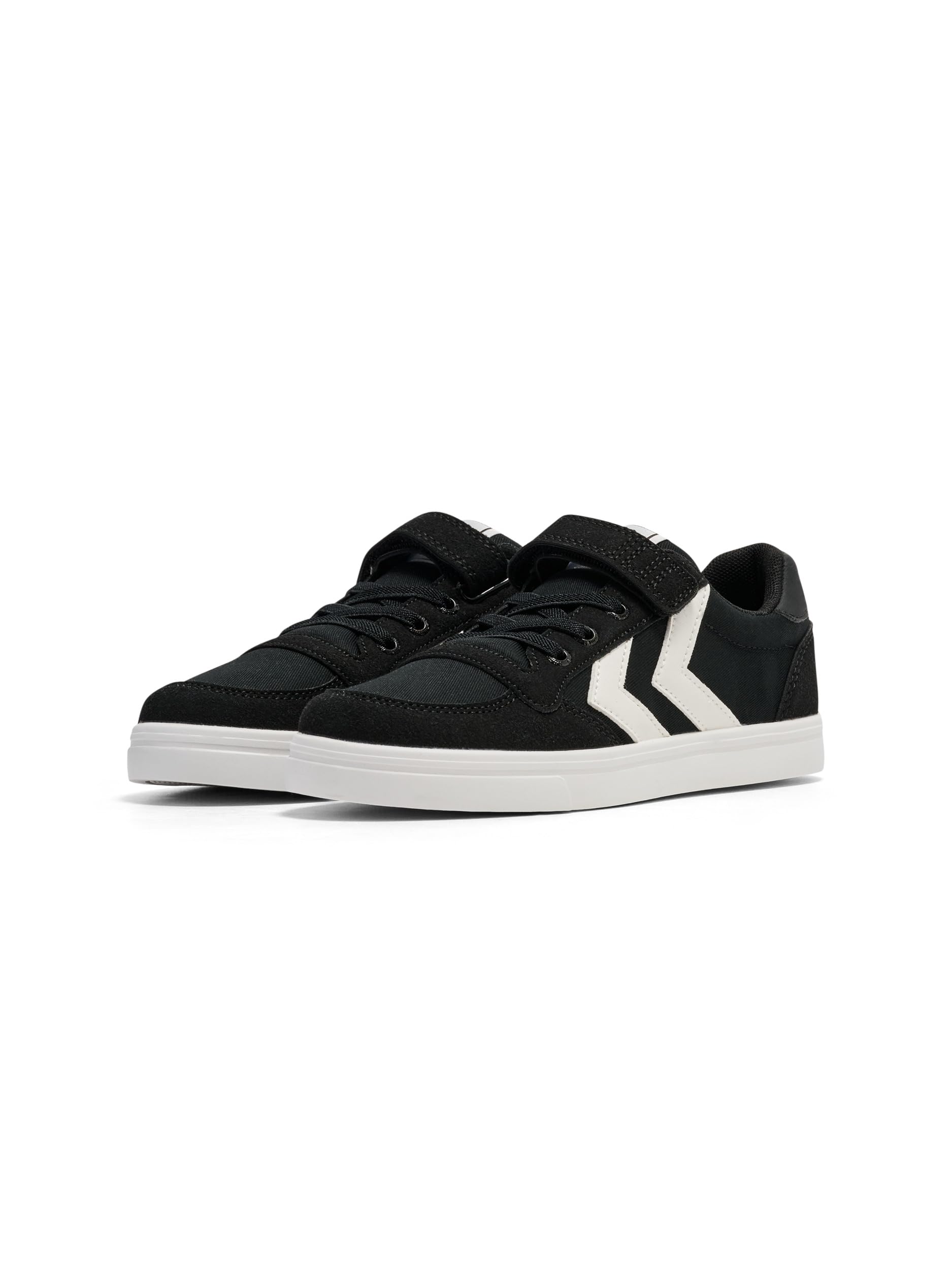 hummel Slimmer Stadil Low JR Trainers, 31 EU, Black, 12.5 UK Child