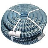 Longitud: m | Diámetro conexión: 38mm | Estabilizado a los rayos UV, resistente al cloro i a las pisadas | Limpieza y cuidado de la piscina