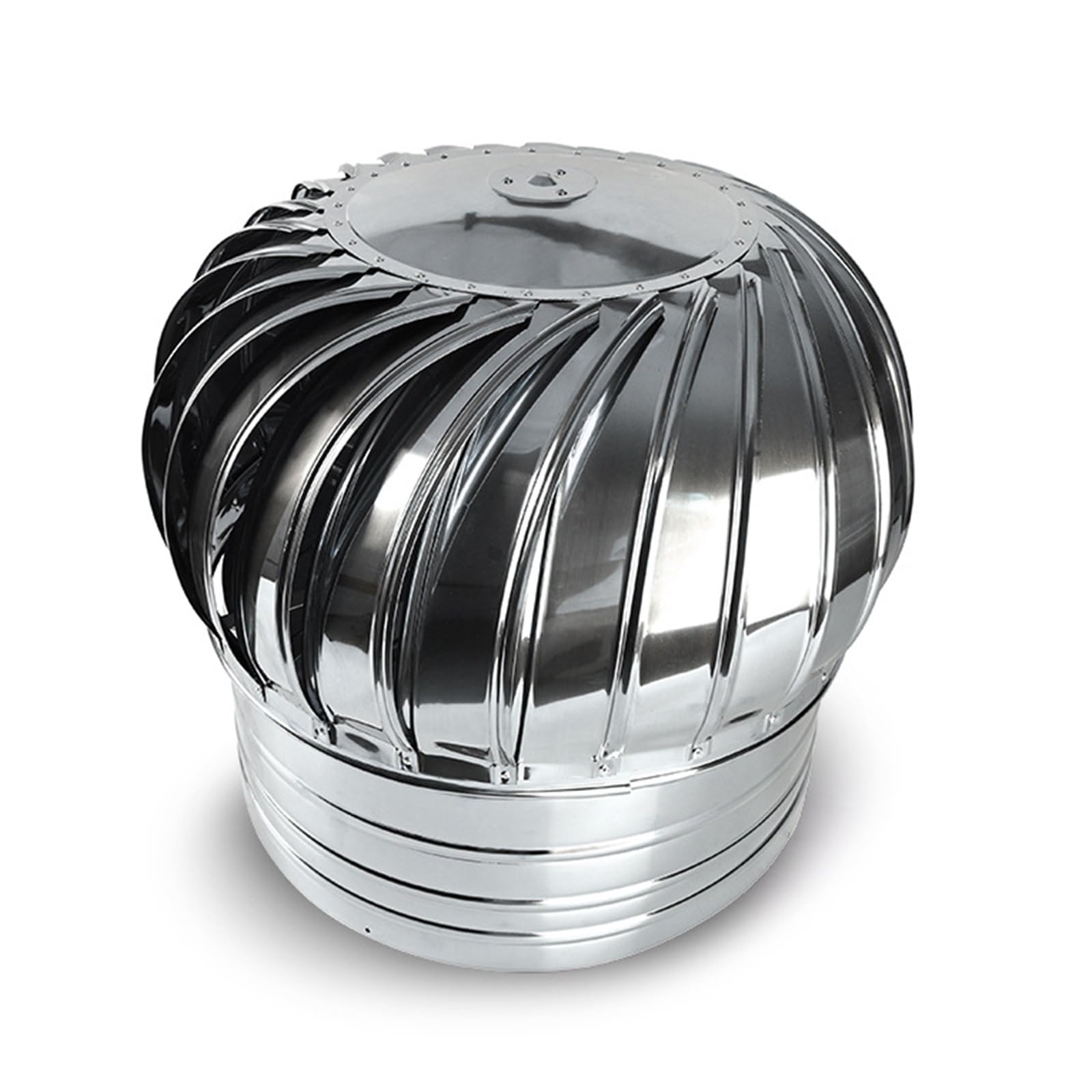 Couvercle de ventilation en acier inoxydable 304 robuste pour toiture et cheminée Domes