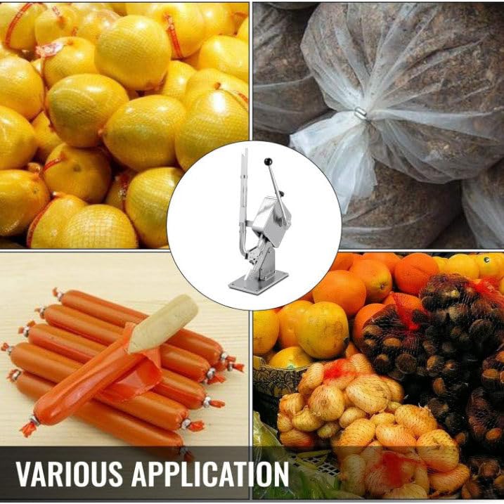 Macchina manuale di sigillamento a forma di U per sacchetti di plastica, durevole e facile da usare nei supermercati