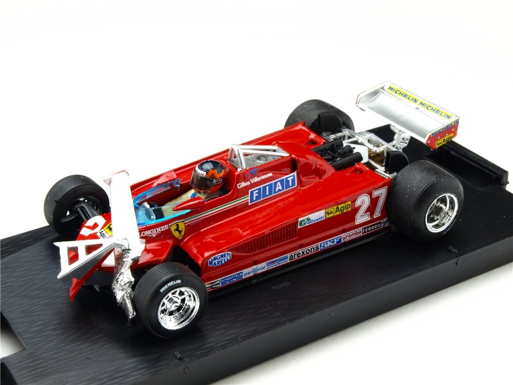 Ferrari 126CK Turbo 1981 Gilles Villeneuve Giro 55-56 1:43 2008