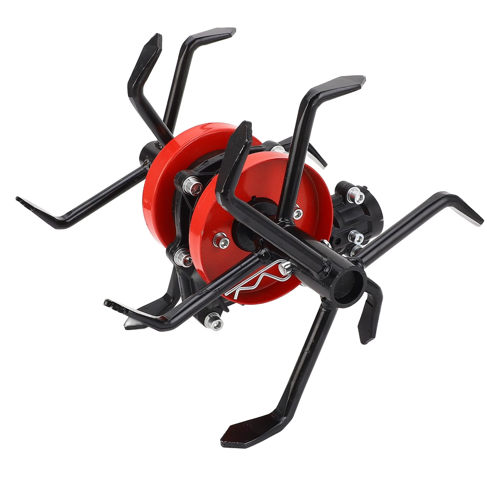 Herramienta de jardín cortador de cepillo para césped para eliminar eficazmente malas hierbas y aireación del suelo, piezas de mini timón, compatibilidad universal, 26 x 13 cm